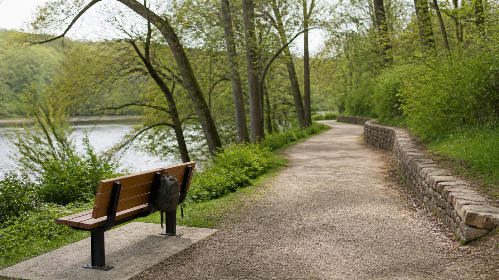Rustig parkpad voor een prikkelarm uitje